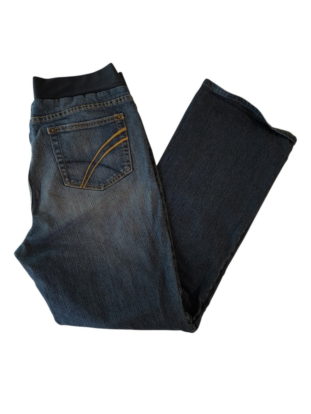 Oh Baby by Motherhood Boot Cut Maternity Jeans Size M